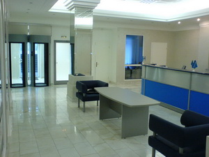 Операционный зал банка
