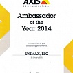 Ambassador of the Year 2014