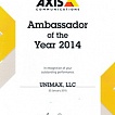 Ambassador of the Year 2014
