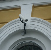 Камера на фасаде